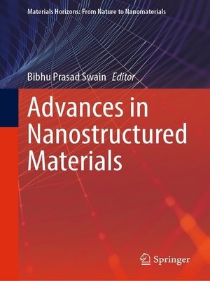 cover image of Advances in Nanostructured Materials
